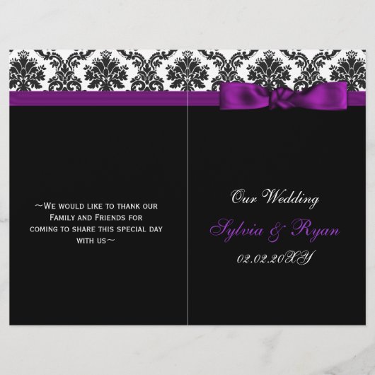 Damast, lila Lesebrillenpfeife (Vorderseite)