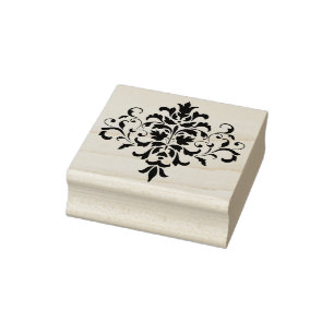 Damast-Mehndi-Kunststempel Gummistempel