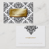 Damast-mollige Karte der Explosions-311-Gold (Vorne/Hinten)