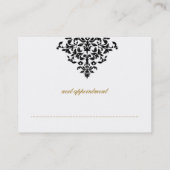 Damast-mollige Karte der Explosions-311-Gold (Rückseite)