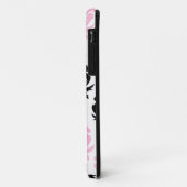 Damast-Monogramm iPhone 5S Hüllen (Hinten/Links)