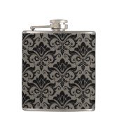 Damast-Muster 2 Flachmann (Vorderseite)