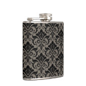 Damast-Muster 2 Flachmann (Rechts)