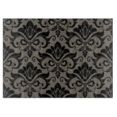 Damast-Muster 2 Schneidebrett (Vorderseite)