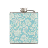 Damast-Muster 3 Flachmann (Rückseite)