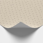 Damast-Muster 3 Geschenkpapier (Ecke)