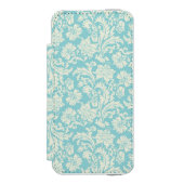 Damast-Muster 3 Incipio iPhone Geldbeutel-Hülle (Folio Vorderseite)