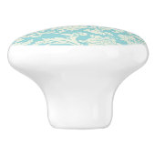 Damast-Muster 3 Keramikknauf (Seitenansicht)