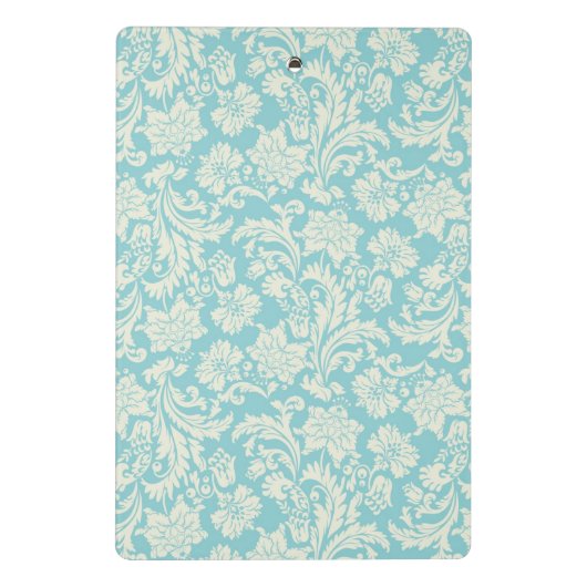 Damast-Muster 3 Mini Klemmbrett (Rückseite)
