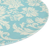 Damast-Muster 3 Schneidebrett (Ecke)