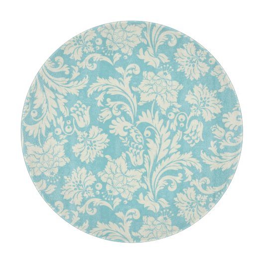 Damast-Muster 3 Schneidebrett (Vorderseite)