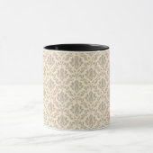 Damast-Muster 3 Tasse (Zentrum)