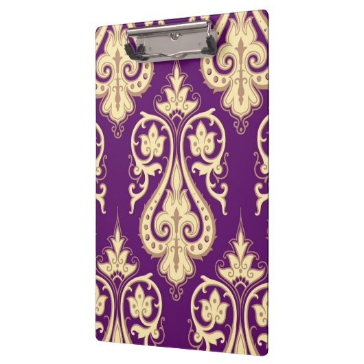 Damast-Muster 4 Klemmbrett (Links)