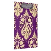 Damast-Muster 4 Klemmbrett (Rechts)