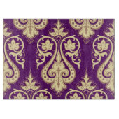 Damast-Muster 4 Schneidebrett (Vorderseite)