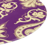 Damast-Muster 4 Schneidebrett (Ecke)