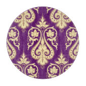 Damast-Muster 4 Schneidebrett (Vorderseite)