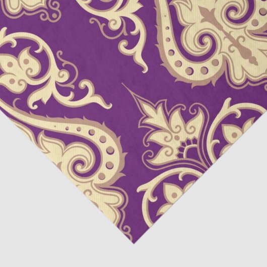 Damast-Muster 4 Seidenpapier (Ausschnitt)