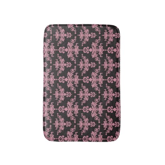 Damast-Muster 5 Badematte (Vorderseite Vertikal)