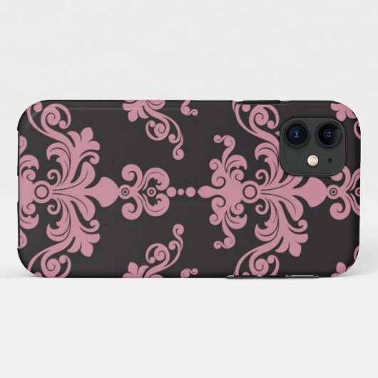 Damast-Muster 5 Case-Mate iPhone Hülle (Rückseite (Horizontal))