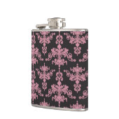 Damast-Muster 5 Flachmann (Links)