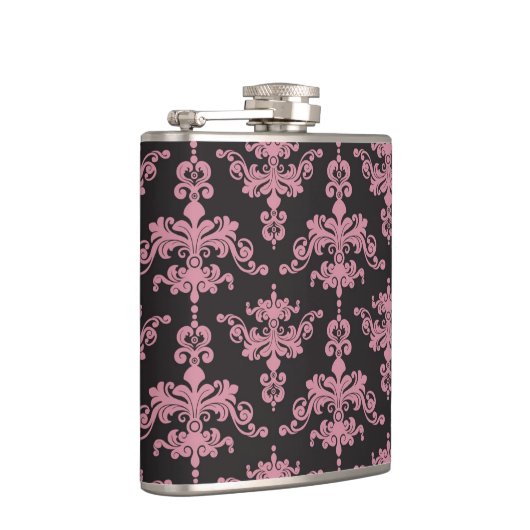 Damast-Muster 5 Flachmann (Rechts)