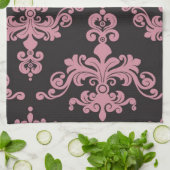 Damast-Muster 5 Handtuch (Gefaltet)