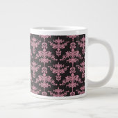 Damast-Muster 5 Jumbo-Tasse (Rechts)