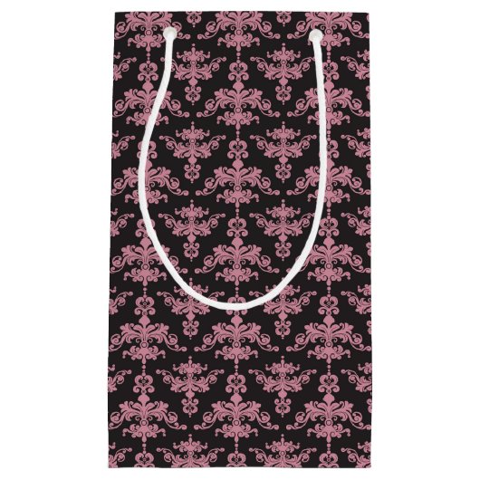 Damast-Muster 5 Kleine Geschenktüte (Vorderseite)