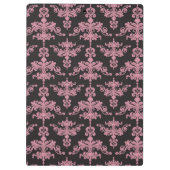 Damast-Muster 5 Klemmbrett (Rückseite)