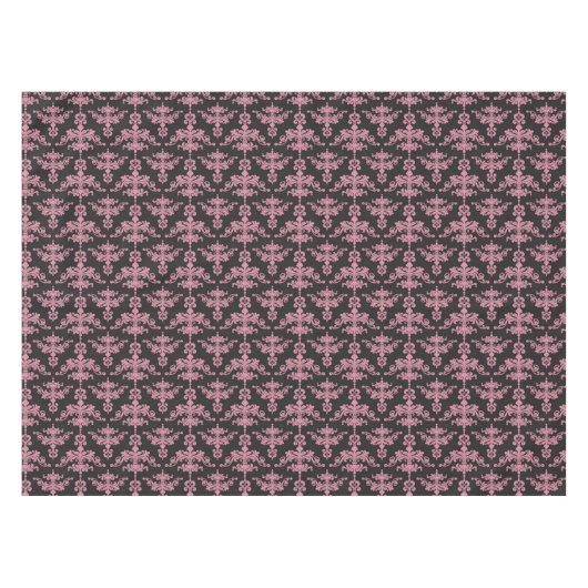 Damast-Muster 5 Tischdecke (Vorderseite (Horizontal))