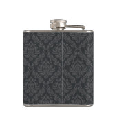 Damast-Muster 6 Flachmann (Rückseite)