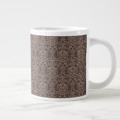Damast-Muster 6 Jumbo-Tasse (Rechts)