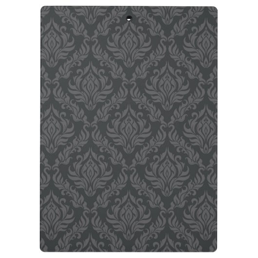 Damast-Muster 6 Klemmbrett (Rückseite)