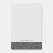 Damast Muster 6 Post-it Klebezettel (Vorderseite)