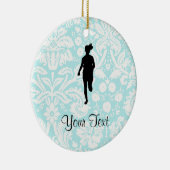 Damast-Muster; Mädchen-Betrieb Keramikornament (Rechts)