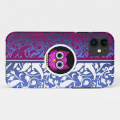Damast-Muster mit Esel Case-Mate iPhone Hülle (Rückseite (Horizontal))
