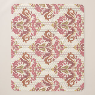 Damast orientalisch farbenfroh vintage. sherpadecke