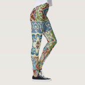 Damast-Patchwork: Farbige türkische Vintage. Leggings (Rechts)