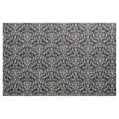 Damast Schwarz & Weiß Stoff (Yard (91,4 cm))
