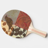 Damast-Spatz Tischtennis Schläger (Seitenansicht)