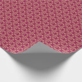 Damast Tapete 4 Geschenkpapier (Ecke)