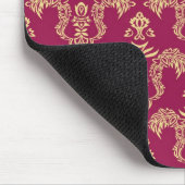 Damast Tapete 4 Mousepad (Ecke)