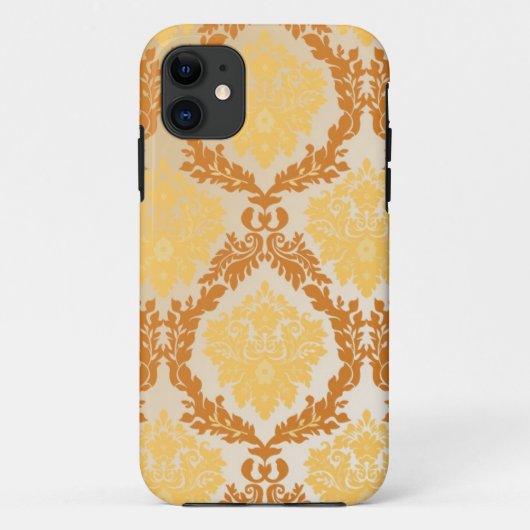 Damast Tapete 5 Case-Mate iPhone Hülle (Rückseite)