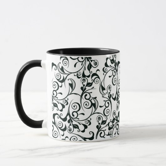 Damast Tasse (Links)