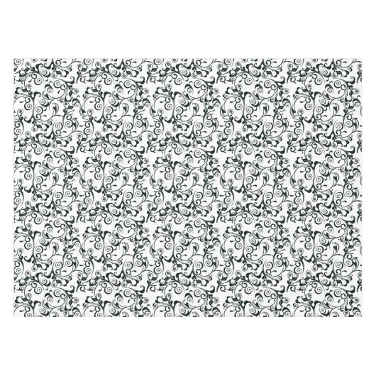 Damast Tischdecke (Vorderseite (Horizontal))