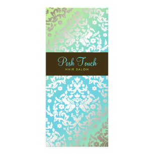 Damast-Türkis der Blendungs-311 u. Limones Werbekarte