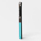 Damast u. Streifen Case-Mate iPhone Hülle (Hinten/Links)