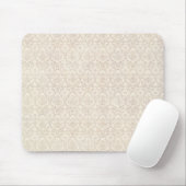 Damast-Vanille-Muster Mousepad (Mit Mouse)