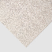 Damast-Vanille-Muster Seidenpapier (Ausschnitt)